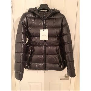 Moncler Rhin Hooded Quilted Down Puffer Jacket